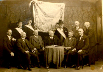 Innungsmitglieder um 1912